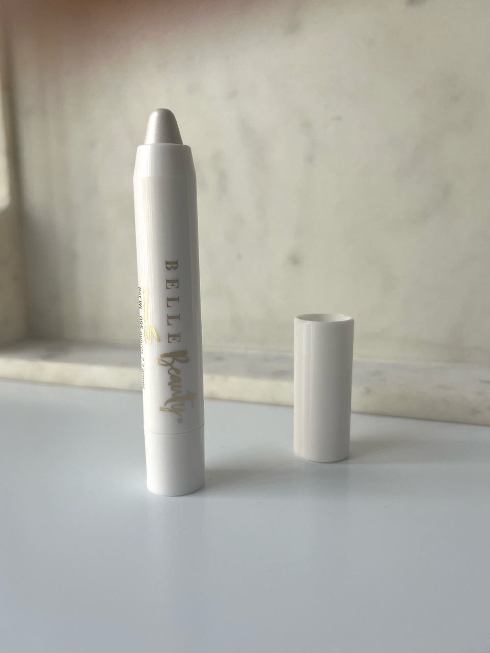 💜 BELLE BEAUTY So Shady Shadow Stick, Long Wear, White Cloud NEW